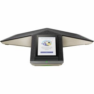 Poly Trio C60 IP Conference Station - Corded/Cordless - Wi-Fi, Bluetooth - Tabletop - Black - TAA Compliant - 3 x Total Li