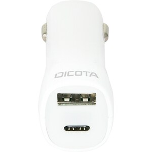 Dicota 45 W Auto Adapter - Universal Adapter - For Notebook, Ultrabook, MacBook - 12 V DC, 24 V DC Input - 5 V DC, 20 V DC