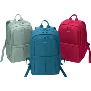 Dicota Eco SCALE Carrying Case (Backpack) for 33 cm (13") to 39.6 cm (15.6") Notebook, Tablet - Blue - Water Resistant - 6
