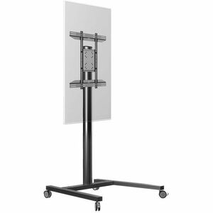 Carrello per schermo ITB - 50 kg Capacità - 4 Casters - Acciaio, Alluminio - 1800 mm Altezza - Nero - 81,3 cm (32") a 160 