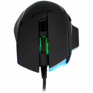 Vorago MO-504 Ratón de juego - USB - Óptico - 6 Botón(es) - Negro - Cable - 6400 dpi