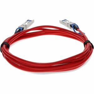 AddOn 1 m Twinaxial Network Cable - TAA Compliant - Cable for Network Device - 25 Gbit/s - Red