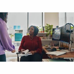 Poly Blackwire 3320 Wired On-ear, Over-the-head Stereo Headset - Black - Microsoft Teams Certification - Binaural - Supra-