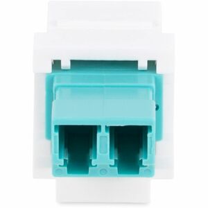 StarTech.com Accoppiatore da LC a LC, adattatore in fibra ottica LC, Jack accoppiatore Keystone per fibra duplex LC/UPC pe