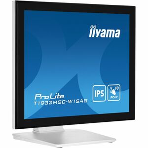 Moniteur LED à écran tactile iiyama ProLite T1932MSC-W1SAG 19" Class - 5:4 14 ms - 48,3 cm (19") Viewable - Dalle à Techno