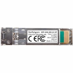 StarTech.com Cisco SFP-25G-SR-S Compatible SFP28 Module, 25Gb Multimode Fiber (MMF), 25GBASE-SR LC Transceiver, 100m (328f