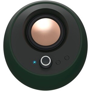 Creative Pebble Pro 2.0 Portable Bluetooth Speaker System - 10 W RMS - Alpine Green - Desktop