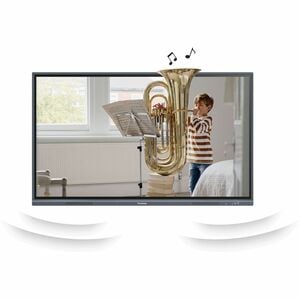 ViewSonic ViewBoard IFP8633-G 2.18 m (86") 4K UHD LCD Collaboration Display - ARM Cortex A55 - 8 GB DDR4 SDRAM - Ultra Fin