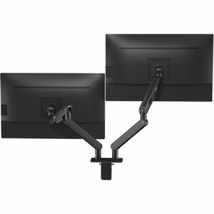 Bras support d'écran AOC AM420B pour Moniteur - Noir - Réglable en hauteur - 2 Écran(s) supportés - 43,2 cm à 86,4 cm (34 