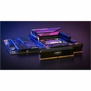 Micron Pro Overclocking RAM Module - For Desktop PC, Motherboard, Computer - 32 GB (2 x 16GB) - DDR5-6000/PC5-48000 DDR5 S