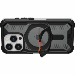 Urban Armor Gear Plasma XTE Case for Apple iPhone 15 Pro Smartphone - Black/Orange - Drop Resistant, Impact Resistant, Scr