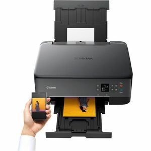 Imprimante Jet d'Encre Multifonction Canon PIXMA TS5350i Sans fil - Couleur - Noir - Copieur/Imprimante/Scanner - Impressi
