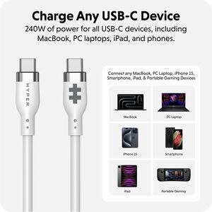 Targus Ladekabel - 2 m - USB-Typ C