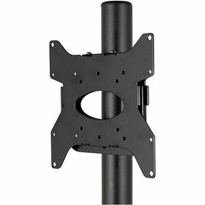 ProInstall Mounting Pole for Floor Stand Base, Mounting Collar, Screen Mount, A/V Shelf - Black