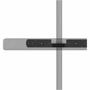 ProInstall Mounting Plate for Video Bar, Mounting Collar, Mounting Arm, Wall Mount, Soundbar - Black - 5 kg Load Capacity 