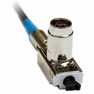 Noble TZ04T Cable Lock For Notebook - TAA Compliant - 1.80 m Cable - Master Keyed Lock - Sliver - Hardened Stainless Steel