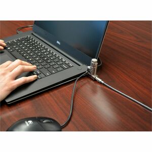 Noble NG07T Cable Lock For Notebook, Printer, Projector - 1.80 m Cable - Resettable - 4-digit - Patented T-bar/Combination