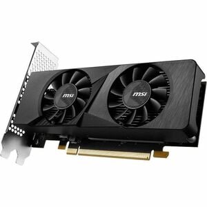 MSI NVIDIA GeForce RTX 3050 Graphic Card - 6 GB GDDR6 - Low-profile - 7680 x 4320 - 1.49 GHz Boost Clock - 96 bit Bus Widt