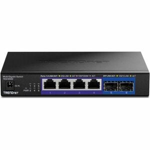 TRENDnet TEG-S562 4 Ports Ethernet Switch - 2.5 Gigabit Ethernet, 10 Gigabit Ethernet - 2.5GBase-T, 10GBase-X - TAA Compli