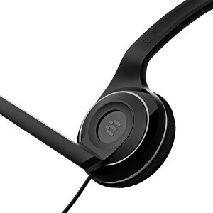 EPOS PC 8 USB Kabel Auf den Ohren Stereo Headset - Schwarz - Binaural - Ohraufliegend - 42 Hz bis 17 kHz Frequenzgang - 20