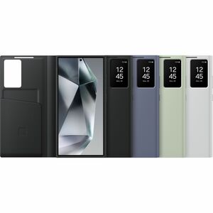 Samsung Smart View Case Black, Cover, Samsung, Galaxy S24 Ultra, 17,3 cm (6.8"), Schwarz