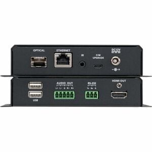 ATEN VE883AK1 Video Extender Transceiver - 984.25 ft RangeNetwork (RJ-45)USBHDMI InHDMI Out - 4K - 4096 x 2160 - Twisted P