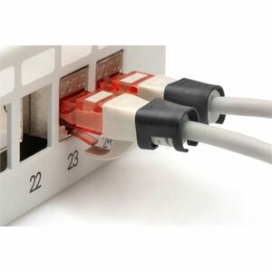 Digitus Kabelbündler - Schwarz - 100 / Pack Paket - Kabeltülle - PVC