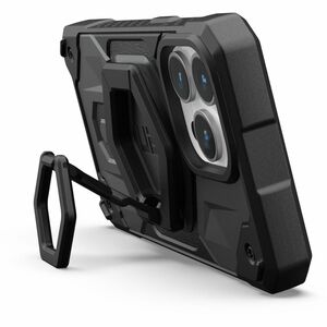 Urban Armor Gear Magnetic Ring Stand - Black/Black - Landscape, Vertical - Metal - Black - Magnetic, Kickstand, 360° Rotat