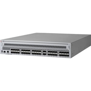 HPE StoreFabric SN4000B 16 Gbit/s Fibre Channel Switch - 16 Fiber Channel Ports - 40 Gigabit Ethernet - Rack-mountable - 2U