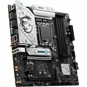 MSI B760M GAMING PLUS WIFI Gaming Desktop Motherboard - Intel B760 Chipset - Socket LGA-1700 - Micro ATX - Core, Pentium G