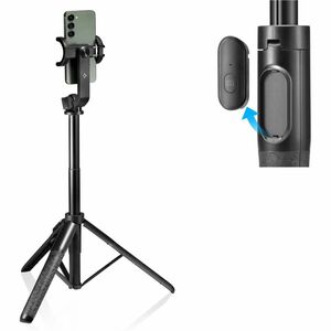 Spigen Tripod/Selfie Stick - Aluminium - Black