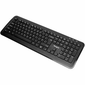 Targus AKM610UK Keyboard & Mouse - QWERTY - English (UK) - USB Wireless RF 2.40 GHz Keyboard - Keyboard/Keypad Color: Blac