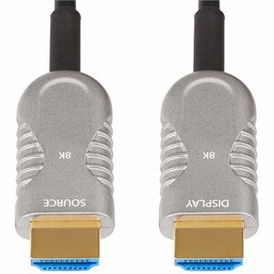 StarTech.com 30ft (9.1m) HDMI 2.1 Hybrid Active Optical Cable (AOC), CMP, Plenum Rated, 8K Ultra High Speed HDMI 2.1/2.0 C