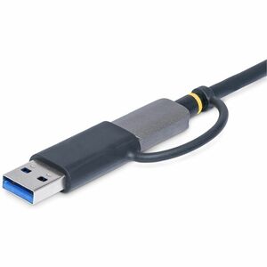 StarTech.com 3 Steckplatz/-plätze Kartenleser - USB 3.2 (Gen. 1) Typ A, USB 3.2 (Gen 1) Typ C - Extern - 1 - 640 MB/s - SD