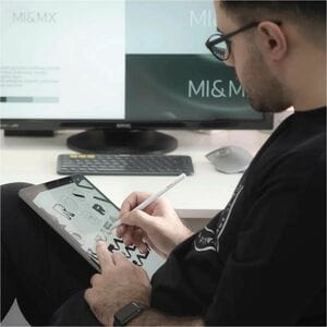 Alogic Stylus - 1 - Replaceable Stylus Tip - White - Tablet Device Supported