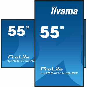 iiyama ProLite LH5541UHS-B2 1386,84 mm 4K UHD LCD Digital-Signage-Display - 24 Stunden/7 Tage Betrieb - IPS-Technologie (I