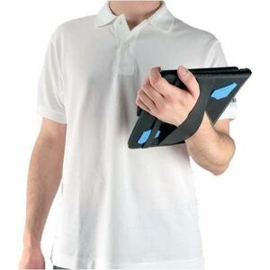 MOBILIS Activ Pack Tasche (Folie) für 20,3 cm (8 Zoll) Samsung Galaxy Tab Active5 Tablet - Schwarz - Sturzsicher, Stoßfest