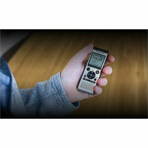 OM Digital Solutions WS-882 Digital Voice Recorder - [Built-in] Speaker, Microphone - 4 GB Flash Memory - microSD Supporte