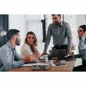 Optoma DuraCore ZW410UST 3D Ultra Short Throw (sehr kurze Distanz) Tragbar DLP-Projektor - 16:10 - Weiß - 300,000:1 Kontra