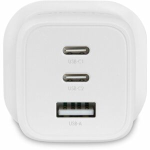 Dicota 65 W AC Adapter - Universal Adapter - 1 USB - 2 USB Type-C - For Notebook, Tablet PC, Smartphone - United Kingdom -