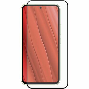 Displex 10H Gehärtetes Glas, Glas, Verstärktes Glas Displayschutz für Galaxy A55 5G - Transparent, Schwarz - 1 - für AMOLE