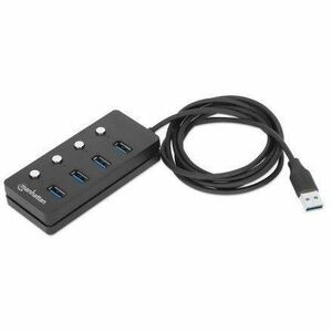 Hub USB 3.0 Tipo-A de 4 puertos - Manhattan