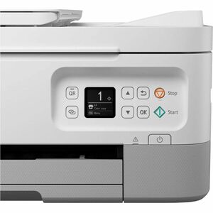 Stampante multifunzione a getto di inchiostro Canon PIXMA TS7451i Wireless - Colore - Bianco - Fotocopiatrice/Stampante/Sc