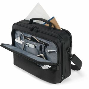 Dicota Eco Multi CORE Tasche für 38,1 cm (15 Zoll) bis 43,9 cm (17,3 Zoll) Notebook - Schwarz - 300D rPET Polyester Körper