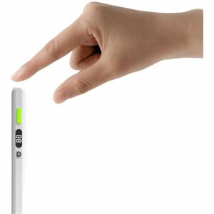 DEQSTER Pencil Lite Bluetooth Stylus - 1 - Ersetzbare Stylus-Spitze - Polyoxymethylen (POM), Aluminium - Weiß - Tablet Unt