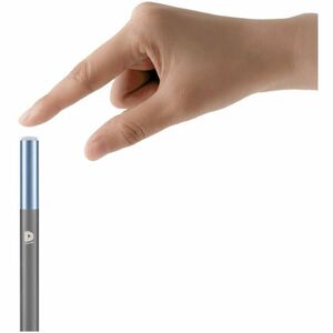 DEQSTER Stylus - 1 - Aktiv - Ersetzbare Stylus-Spitze - Polycarbonat, Aluminium, Polyoxymethylen (POM) - Grau, Blau - Tabl
