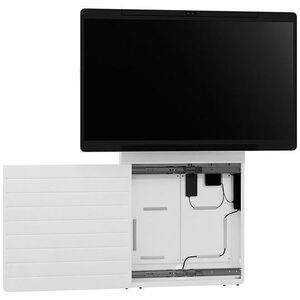 HAGOR CON-Line Höhenverstellbar Collaboration-Display-Ständer - Bildschirmgröße: Bis zu 190,5 cm (75 Zoll) - Boden, Wandmo