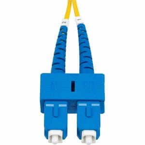 StarTech.com 5m (16.4ft) SC to SC (UPC) OS2 Single Mode Duplex Fiber Optic Cable, 9/125, 40G/100G, Low Insertion Loss, LSZ