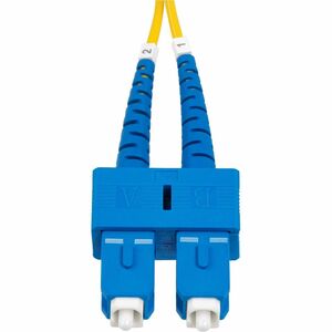 StarTech.com 10m (32.8ft) SC to SC (UPC) OS2 Single Mode Duplex Fiber Optic Cable, 9/125, 40G/100G, Low Insertion Loss, LS