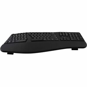 V7 Bluetooth Split Ergonomic Keyboard and Mouse Combo - Business - US Layout - English (US) - QWERTY - Black - Wireless Co